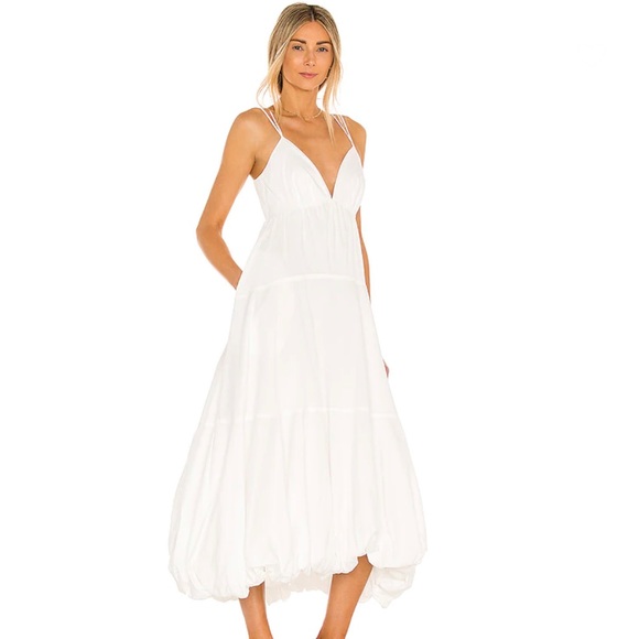 Cinq a Sept Effie Dress in Ivory 2 - Picture 2 of 10